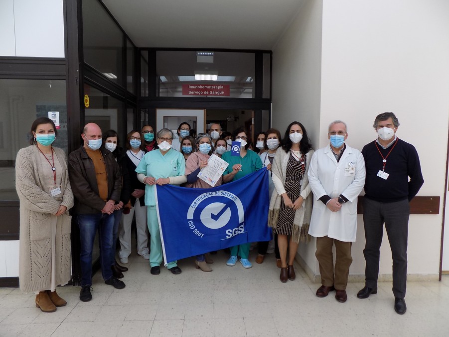 Centro Hospitalar Barreiro Montijo SERVIÇO DE IMUNOHEMOTERAPIA CERTIFICADO