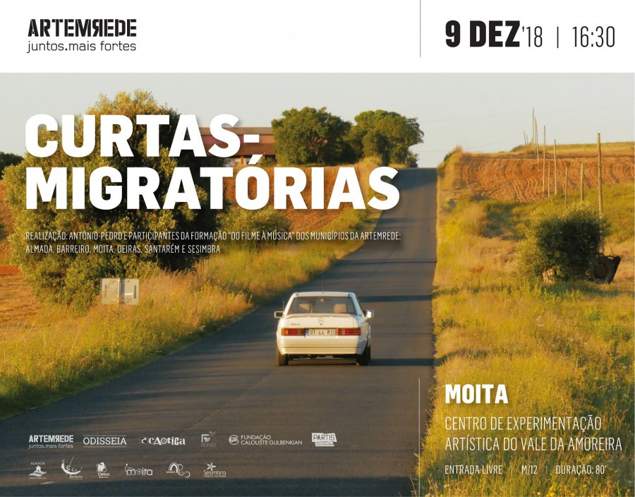 Moita - Vale da Amoreira «Curtas-Migratórias» no Centro de Experimentação Artística