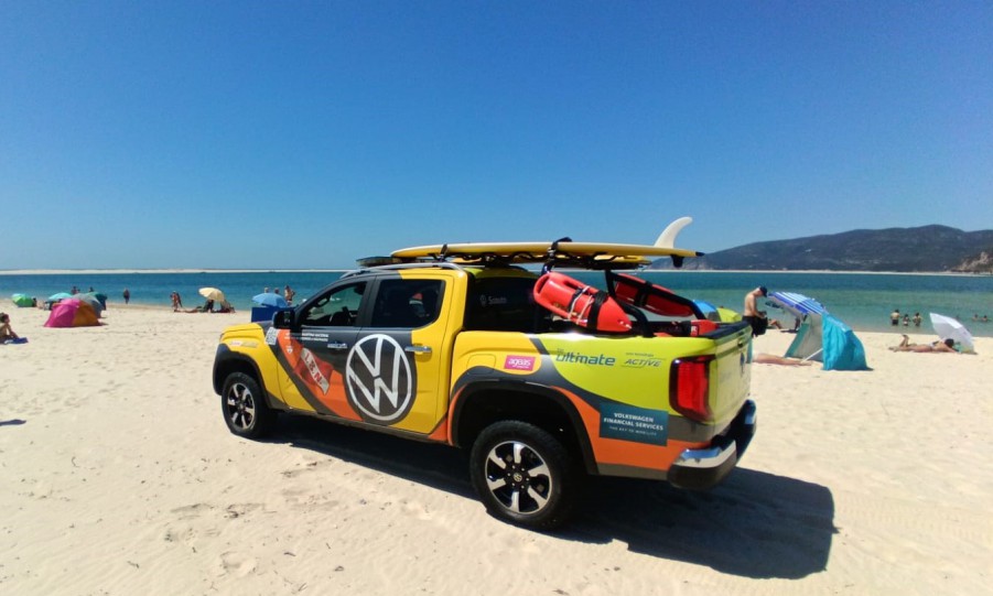 Setúbal / Grândola Na praia de Tróia-Bico das Lulas Elementos do Projeto “SeaWatch” resgatam duas crianças