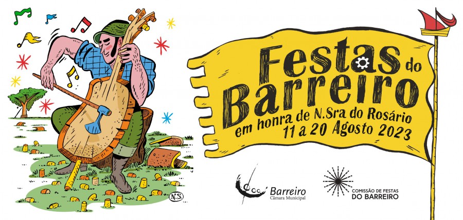De 11 a 20 agosto - Festas do Barreiro em honra de Nossa Senhora do Rosário Carlão abre programa no Palco da Marés Ana Moura encerra . D.A.M.A., Herman José, Festa M80