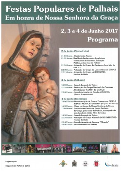 Barreiro – Festas Populares de Palhais em honra de Nª Srª da Graça Micaela marca a noite de encerramento