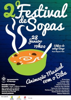 Montijo - Participação de 9 estabelecimentos de restauração da cidade 2.º Festival de Sopas