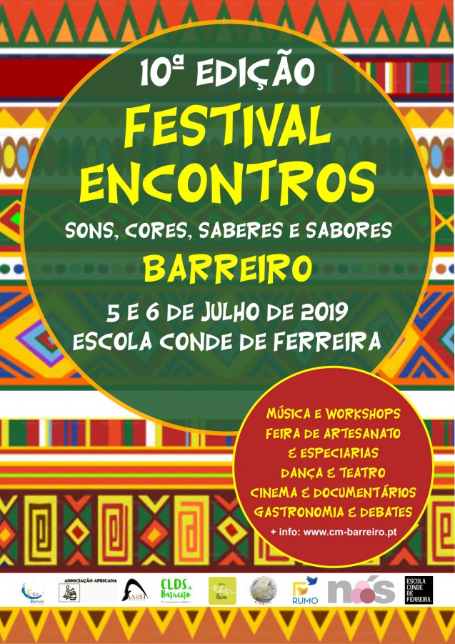 Barreiro - 10 º FESTIVAL ENCONTROS Cores, Sons, Sabores e Saberes