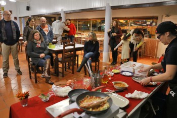 Salmonete esteve em destaque em Setúbal Cerca de duas dezenas no live cooking «À Descoberta do Salmonete»