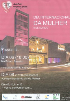 Barreiro - Exposição «Retratos de Mulher» Marca abertura das comemorações do Dia Internacional da Muilher
