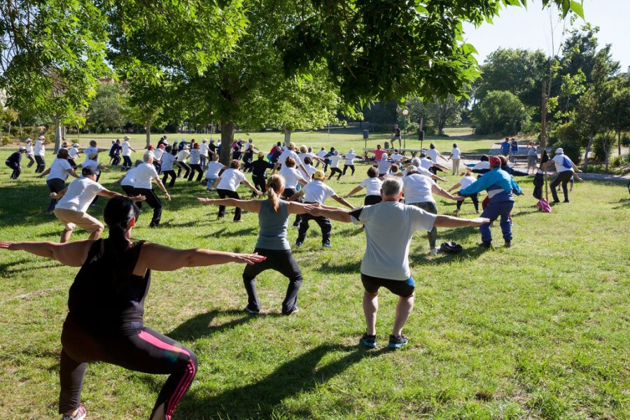Moita - Fitness ao ar livre em todas as freguesias Aulas aos domingos