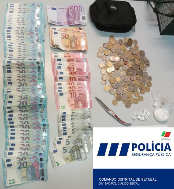 No Seixal no âmbito de um processo de tráfico de estupefacientes Foram efectuadas duas detenções em flagrante delito