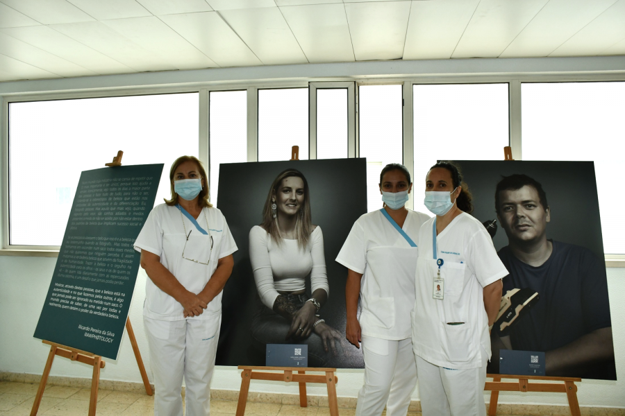 No Centro Hospitalar de Setúbal Exposição itinerante OSTOBER.ORG