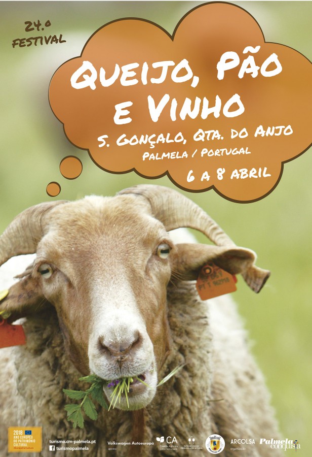Queijo, Pão e Vinho brilham em Palmela Festival decorre de 6 a 8 de abril