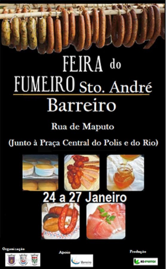 No espaço Polis em Santo André - Barreiro Feira do Fumeiro