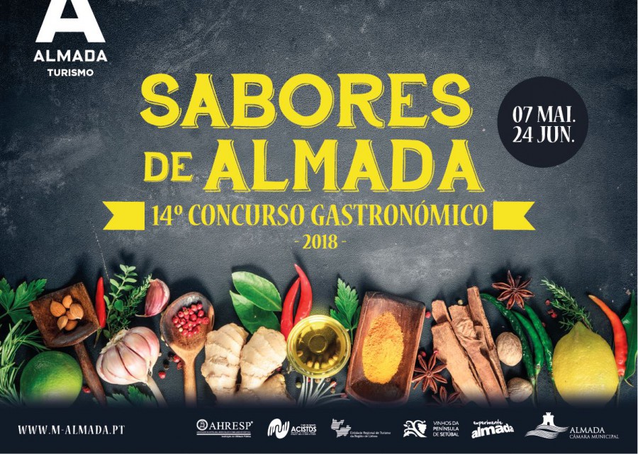 Concurso Gastronómico Sabores de Almada Em 2018 estiveram 31 restaurantes do concelho a concurso.
