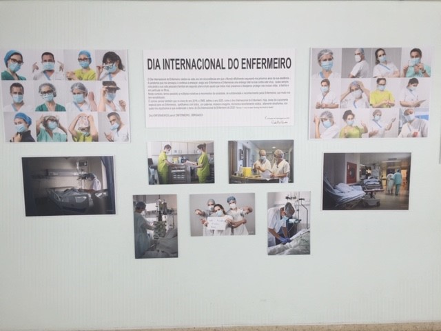 Centro Hospitalar de Setúbal Assinala Dia Internacional do Enfermeiro com exposição que destaca a luta contra a Covid 19