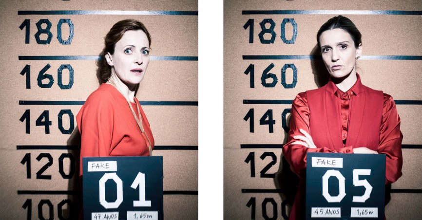 Setúbal - Peça de Teatro « FAKE» de Inês Barahona e Miguel Fragata Receita reverte para APPACDM e ASMDFI . 27 de março