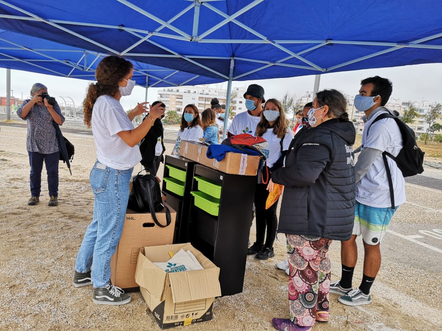 Esta manhã nas praias da Costa da Caparica no município de Almada Celebrou-se o Dia Internacional da Juventude 2020