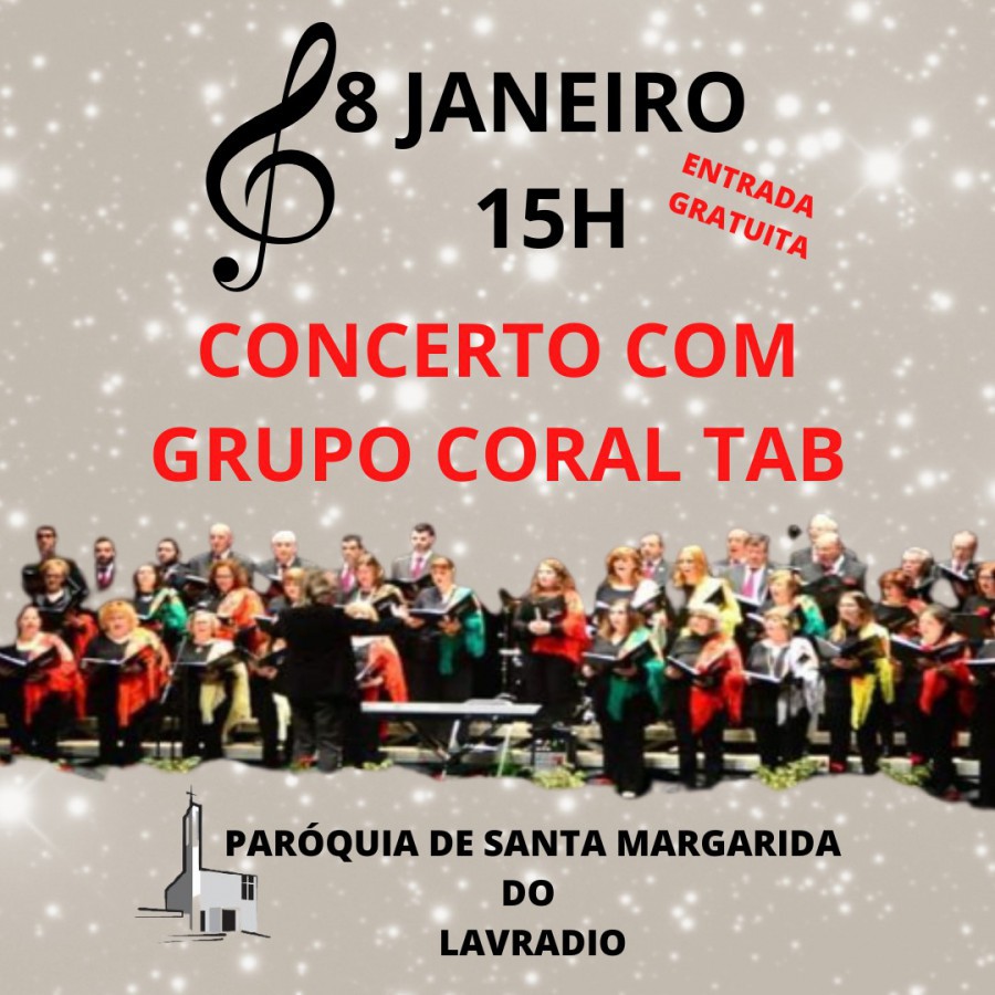Na igreja paroquial de Santa Margarida do Lavradio Momento cultural com Coral TAB - Trabalhadores da Autarquia do Barreiro