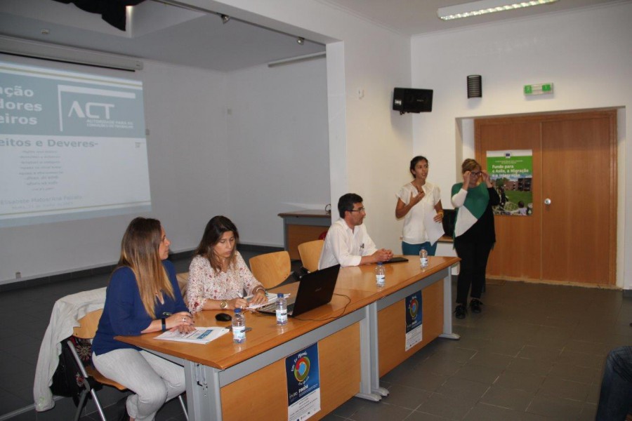 Unidade Local do Barreiro da Autoridade para as Condições do Trabalho. Recebe visita de Inspetor-Geral do Trabalho de S. Tomé e Príncipe