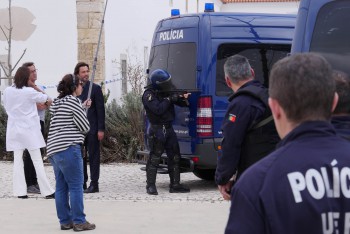 Gravações da série juvenil da TVI «Inspetor Max» em Setúbal Um episódio que promete muita ação e emoção junto dos telespetadores