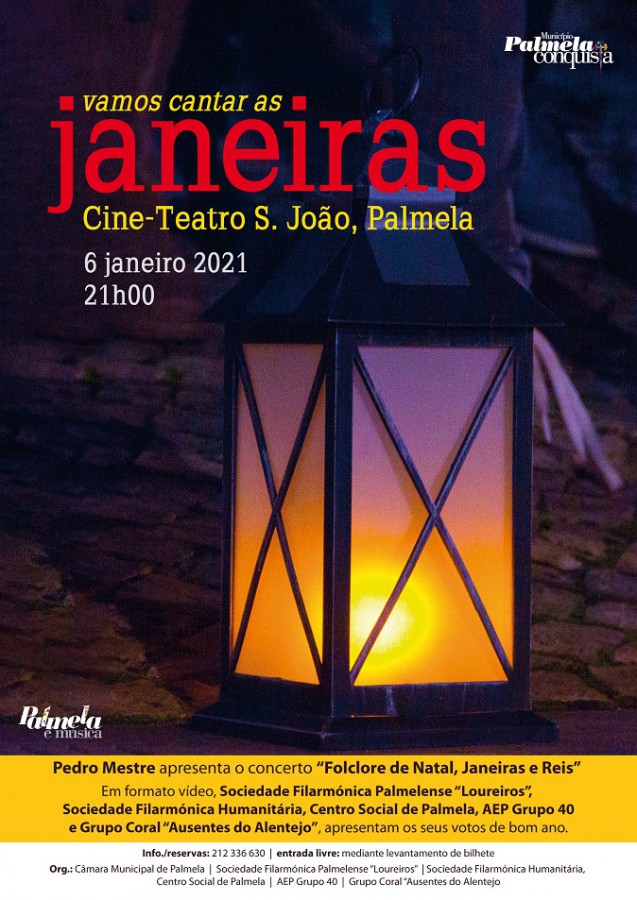 No Cine-Teatro S. João em Palmela «Janeiras» e concerto com Pedro Mestre recriam Noite de Reis