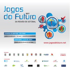 Cerimónia de Abertura dos Jogos do Futuro da Região de Setúbal no Barreiro No encerramento atuação de Wanda Stuart com «Canção do Mar»