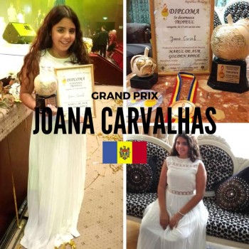 Seixal - Aluna da classe Talentos Sem Fronteiras JOANA CARVALHAS arrasa no Festival Internacional da Moldávia