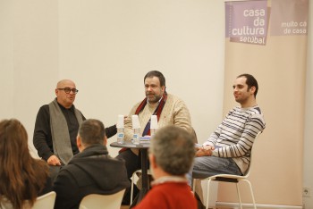 João Gobern em Setúbal numa viagem por quase quarenta anos de televisão em Portugal Contou muitas histórias dos bastidores das transmissões televisivas dos anos 60/70.