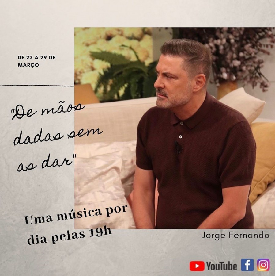 Barreiro - Jorge Fernando «De mãos dadas sem as dar» Abraça a excelente iniciativa do «Festival eu fico em casa«