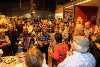 Magusto no Mercado em Grândola Para assinalar o S. Martinho