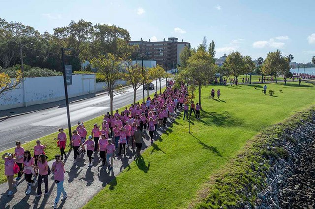 Concelho do Seixal recebe a 19 de outubro 6.ª Caminhada Solidária Contra o Cancro da Mama