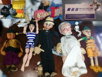 Recuperadas no Seixal Sete marionetas no valor de 42 mil euros