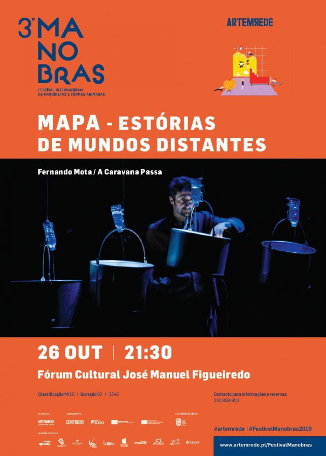 «Mapa – Estórias de Mundos Distantes» Festival Manobras na Baixa da Banheira