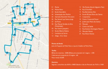 Palmela - Circuito Urbano de Pinhal Novo Vai ser melhorado com um conjunto de alterações . A partir de 2 de janeiro de 2017
