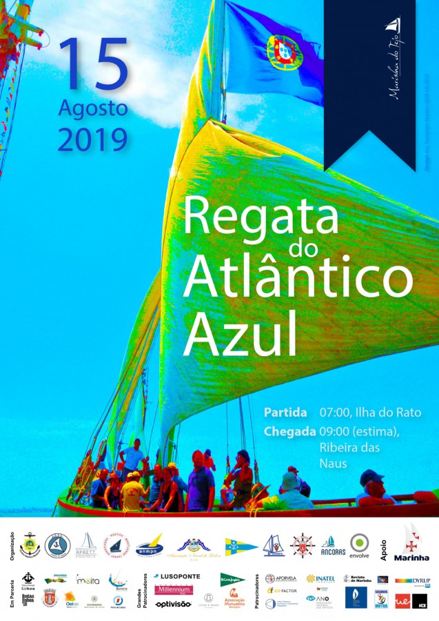Barreiro / Moita - Regata do Atlântico Azul Ilha do Rato – Cais da Ribeira . Dia 15 de Agosto