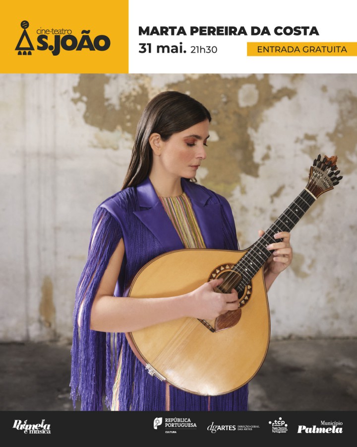 Palmela - No Cine-Teatro S. João Guitarra Portuguesa com Marta Pereira da Costa