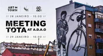 Barreiro - No âmbito do projeto Art In Town Meeting Tota at ADAO . Masterclass / Conferência