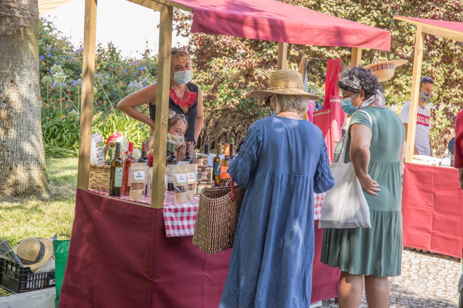 Palmela - No largo junto ao Mercado Municipal de Quinta do Anjo Mercado da Aldeia regressa a 1 de agosto