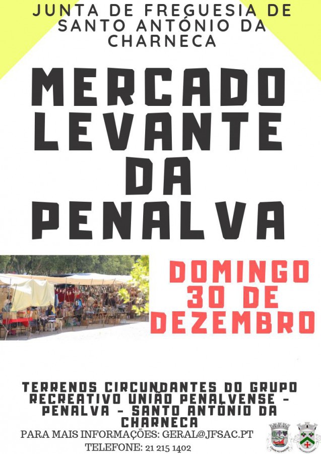 Freguesia de Santo António da Charneca - Barreiro Mercado de Levante da Penalva
