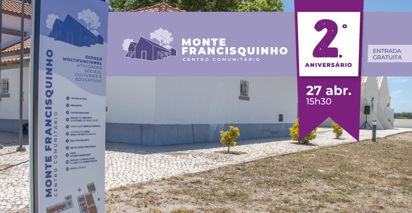 PALMELA - Monte do Francisquinho/Pinhal Novo Um espaço multifuncional que reúne uma rede de associações . Dois anos ao serviço da comunidade