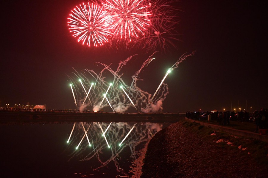 Com música e fogo-de-artifício na Frente Ribeirinha Montijo recebe 2020
