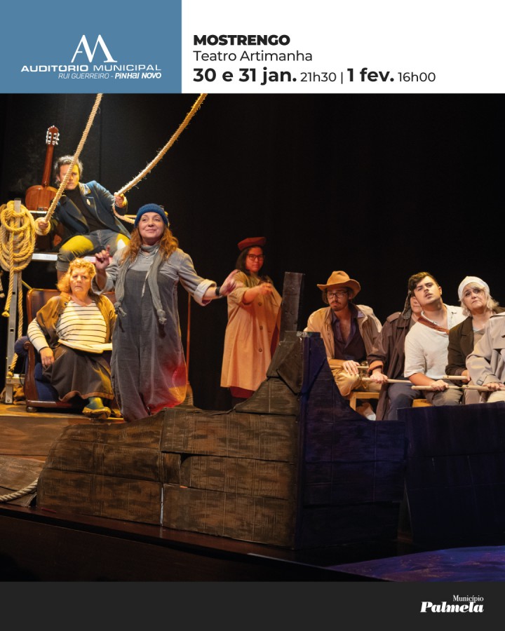 Palmela - No Auditório Municipal de Pinhal Novo «Mostrengo do Teatro Artimanha