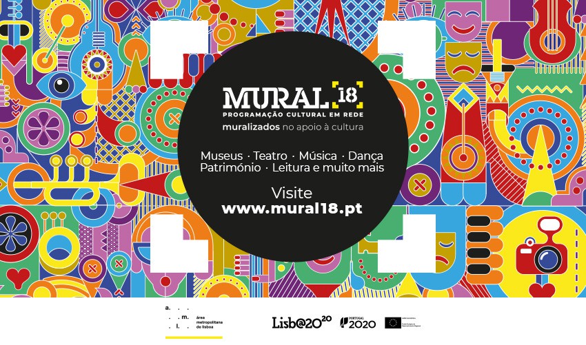 Programação do Mural 18 arranca hoje com 20 eventos culturais em streaming