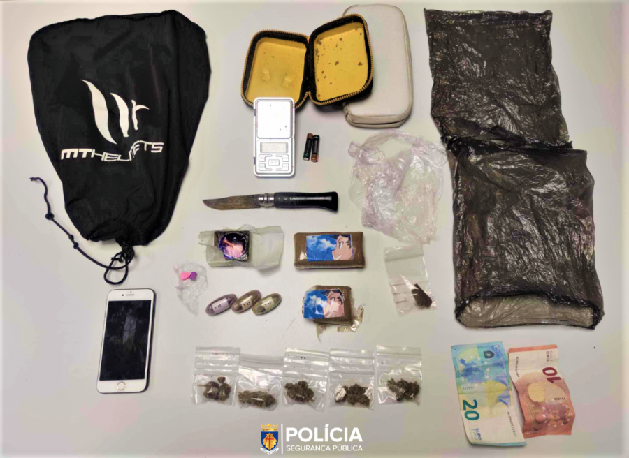 Setúbal Detenção por tráfico de produto estupefaciente