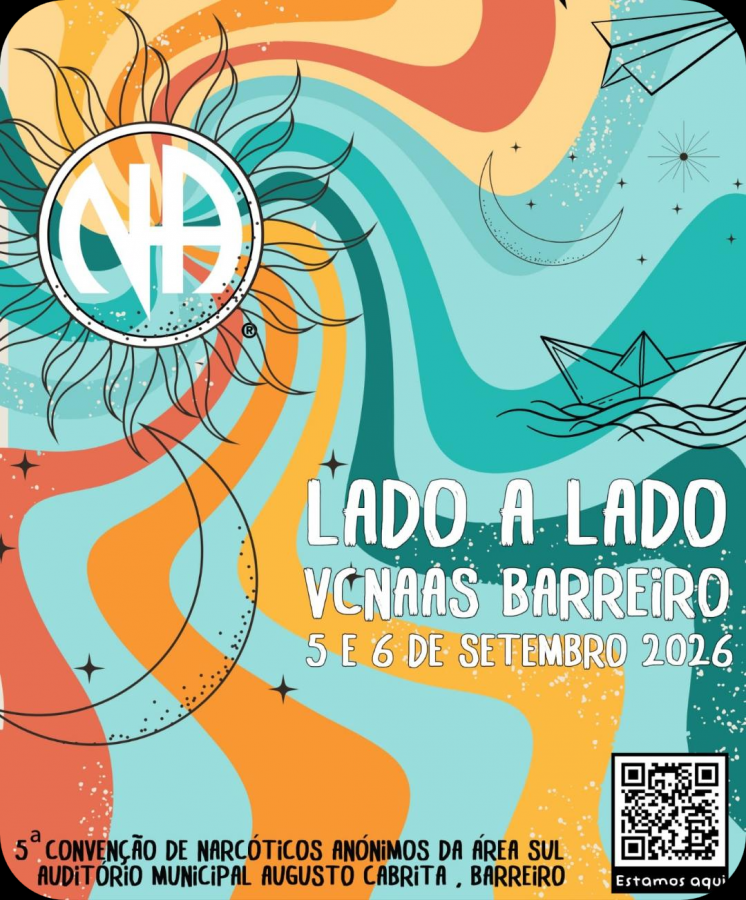 BARREIRO - No Auditório Municipal Augusto Cabrita V Convenção de Narcóticos Anónimos da Área Sul . dias 5 e 6 de Setembro
