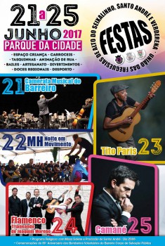 Barreiro - Recinto da Festa será composto por Stands Institucionais Cinco noites de intensa atividade cultural