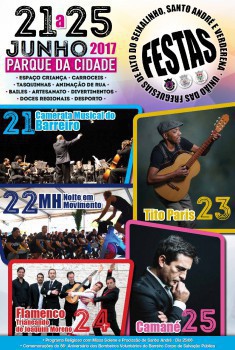 Barreiro - Festas da União de Freguesias do Alto do Seixalinho, Santo André e Verderena Fadista Camané no encerramento
