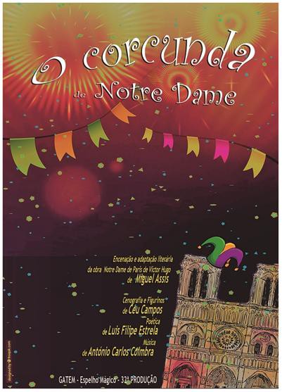No Fórum Municipal Luisa Todi em Setúbal GATEM ESTREIA »O CORCUNDA DE NOTRE DAME»"
