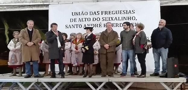 Bernardino Arando deu a conhecer um pouco da história do Biscoito no Barreiro Feira do Biscoito e Doçaria Conventual presentes mais de 50 stands