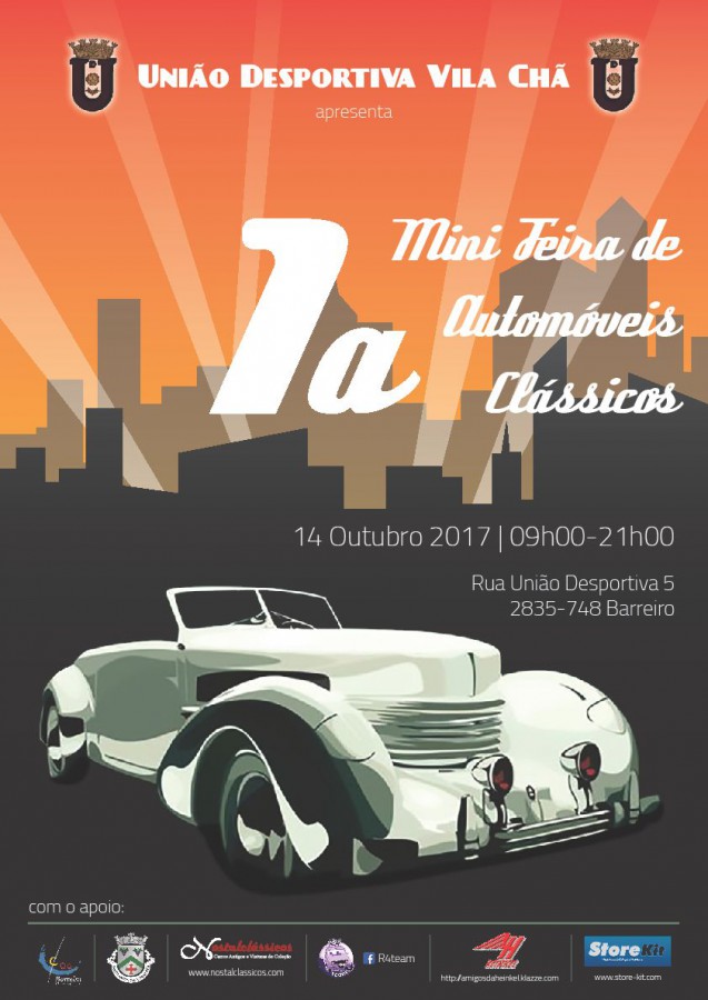 Na Vila Chã - Barreiro Mini Feira de Automóveis Clássicos
