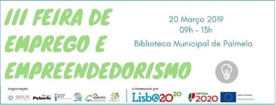 Na galeria da Biblioteca Municipal de Palmela III Feira de Emprego e Empreendedorismo
