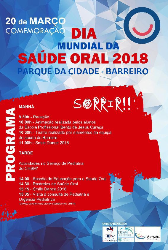 Barreiro - Comemoração do Dia Mundial da Saúde Oral ‘Pensa na tua boca. Pensa na tua saúde´