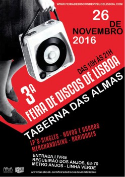 Apresentação do Barreiro Rocks 2016 FEIRA DE DISCOS DE VINIL DE LISBOA